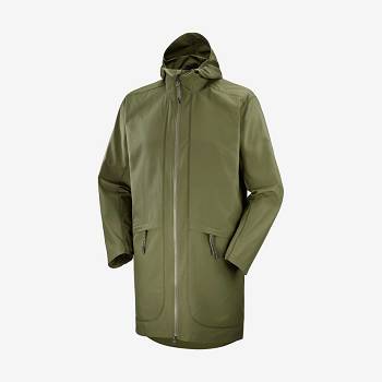 Chaqueta Softshell Salomon Chaquetas OUTLIFE LONG PACKABLE Mujer Verde Oliva | MX-M2483