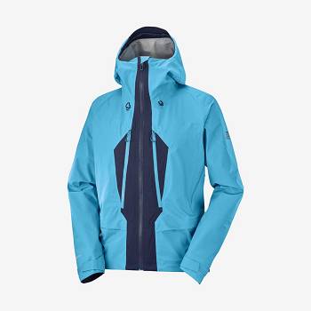 Chaqueta Softshell Salomon Chaquetas OUTPEAK GORE-TEX 3L Hombre Azules | MX-O2400