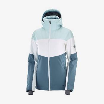 Chaqueta Softshell Salomon Chaquetas SLALOM Mujer Azules | MX-S1856