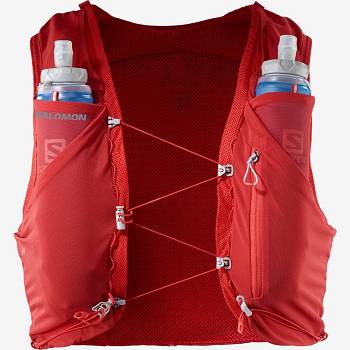 Mochila Hidratante Salomon ADV SKIN 5 Hombre Rojos | MX-M1839