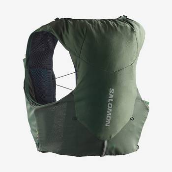 Mochila Hidratante Salomon ADV SKIN 5 Hombre Verde Oliva | MX-O1894