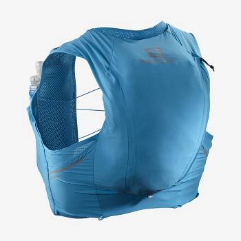 Mochila Hidratante Salomon SENSE PRO 10 Mujer Azules | MX-O1112