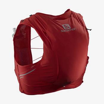 Mochila Hidratante Salomon SENSE PRO 10 Mujer Rojos | MX-O1539