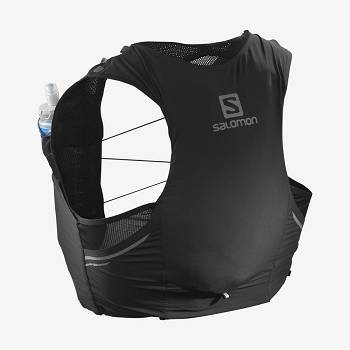 Mochila Hidratante Salomon SENSE PRO 5 Hombre Negros Grises | MX-W1100