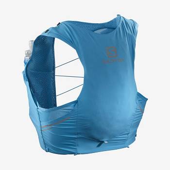 Mochila Hidratante Salomon SENSE PRO 5 Hombre Azules | MX-W3820