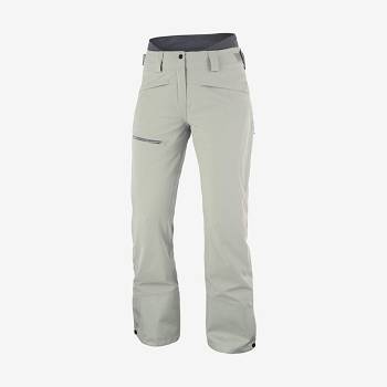 Pantalones De Esquí Salomon PROOF LIGHT Mujer Beige | MX-O2622