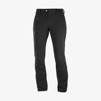 Pantalones Salomon WAYFARER STRAIGHT WARM Mujer Negros | MX-N1134