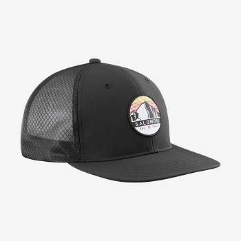 Sombreros Salomon TRUCKER Hombre Negros | MX-A1276