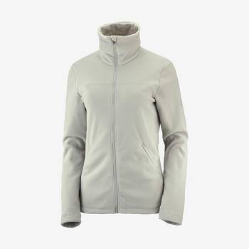 Sudadera Salomon ESSENTIAL COSY FLEECE Mujer Beige | MX-A1647