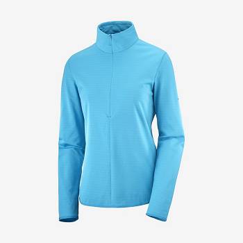 Sudadera Salomon ESSENTIAL LIGHTWARM Mujer Azules | MX-M1265