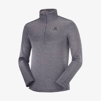 Sudadera Salomon ESSENTIAL LIGHTWARM SEAMLESS Hombre Grises | MX-A2060