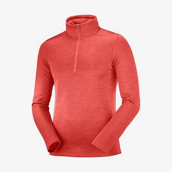 Sudadera Salomon ESSENTIAL LIGHTWARM SEAMLESS Hombre Naranjas | MX-L1375