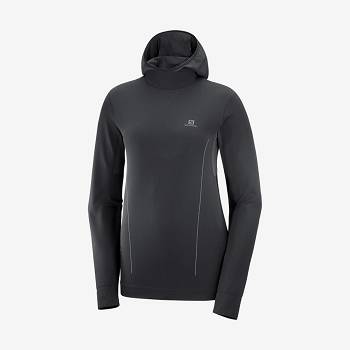 Sudadera Salomon ESSENTIAL SEAMLESS Mujer Negros | MX-O1378