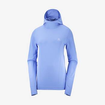 Sudadera Salomon ESSENTIAL SEAMLESS Mujer Azules | MX-O1852