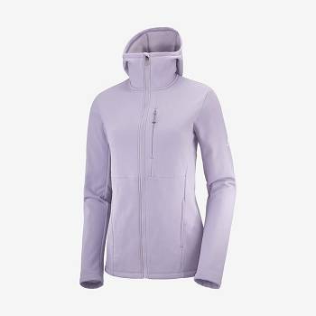 Sudadera Salomon ESSENTIAL XWARM Mujer Morados | MX-S1870