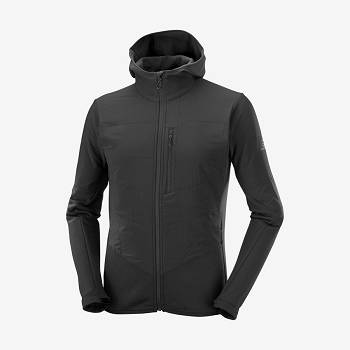 Sudadera Salomon OUTLINE WARM HYBRID Hombre Negros | MX-N1148