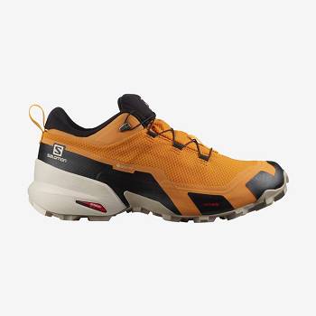 Tenis Impermeables Salomon CROSS HIKE GORE-TEX Hombre Naranjas | MX-L1585