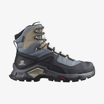 Tenis Impermeables Salomon QUEST ELEMENT GORE-TEX Mujer Negros | MX-N2450