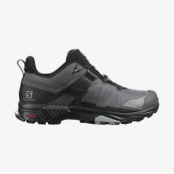 Tenis Impermeables Salomon X ULTRA 4 GORE-TEX Hombre Grises | MX-O2342