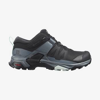 Tenis Impermeables Salomon X ULTRA 4 GORE-TEX Mujer Negros | MX-S2276