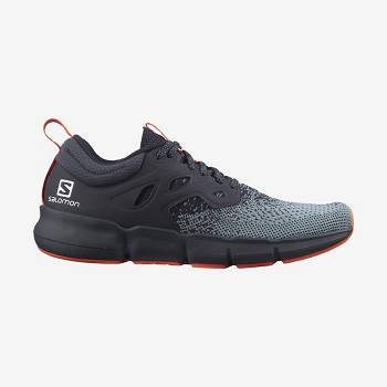 Tenis Para Correr Salomon PREDICT SOC 2 Hombre Negros Grises | MX-O2202