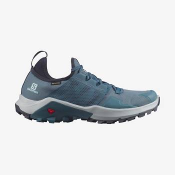 Tenis Trail Running Salomon MADCROSS GORE-TEX Hombre Azules | MX-O2120