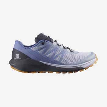 Tenis Trail Running Salomon SENSE RIDE 4 Mujer Azules | MX-O1873