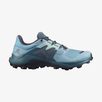 Tenis Trail Running Salomon WILDCROSS 2 Mujer Azules | MX-M2224