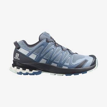 Tenis Trail Running Salomon XA PRO 3D v8 Mujer Plateados | MX-O1637